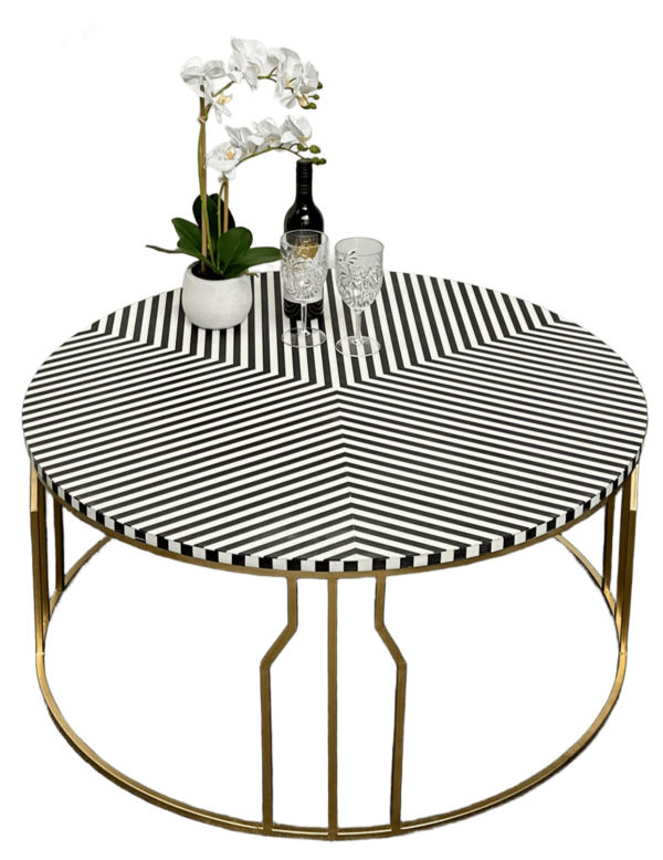 JODHPUR RESIN COFFEE TABLE ROUND